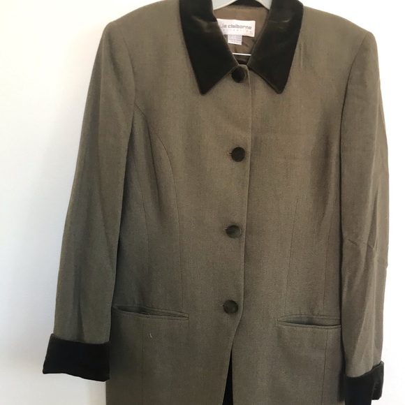 green velvet pantsuit